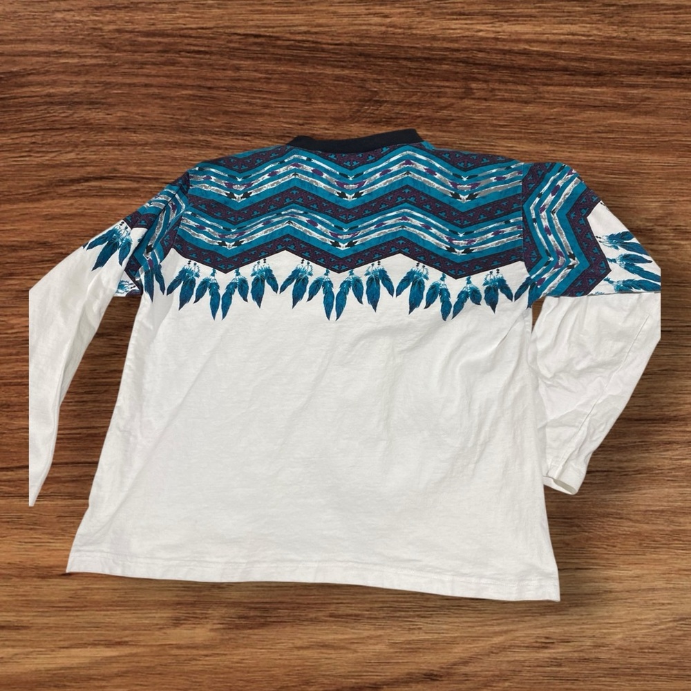 Country tease large long sleeve- vintage does have shoulder pads